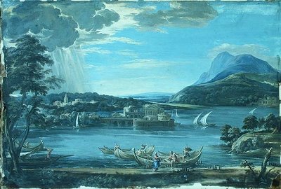 Kallet til SS. Peter og Andrew, ca. 1800 (gouache) av Pietro da (after) Cortona