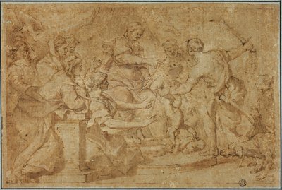 Salomos dom av Pietro da Cortona