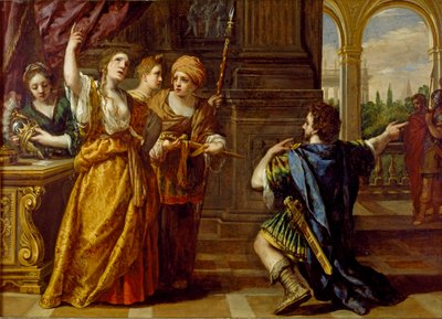 The Oath of Semiramis, c1623-1624 av Pietro da Cortona
