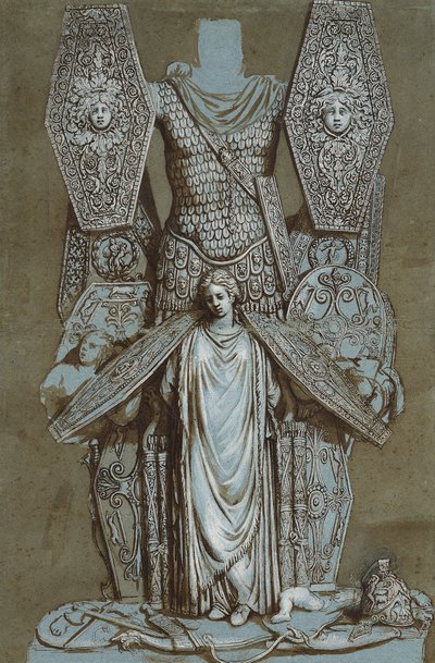 Trofé til Marius av Pietro da Cortona