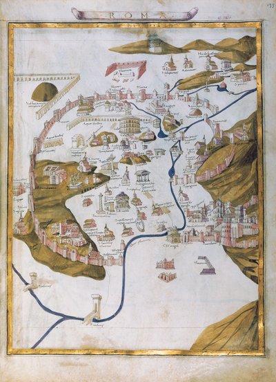 View of Rome   1414872   no       norwegian Successfully Translated  Original: Lichaam van een jongeman wordt uit een rivier getild The Body of a Young Man taken out of the water apparently dead in the sight of his distressed Parents / Corps dun Jeune-Homm av Pietro del Massaio