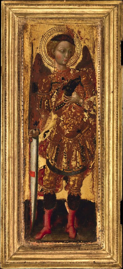 Saint Michael, midten av 1430-tallet. av Pietro di Giovanni d