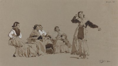 Spanske dansere av Pio Joris