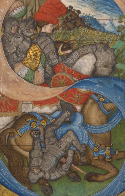 Omvendelsen til Saint Paul av Pisanello