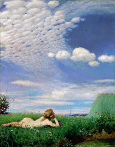 Lerken, 1882 av Pál Szinyei Merse