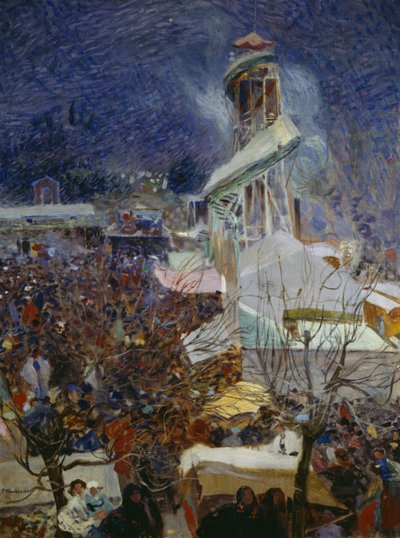 Messe på Pietrasanta av Plinio Nomellini
