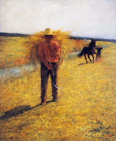 Høsting av Plinio Nomellini