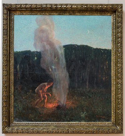 The Column of Smoke av Plinio Nomellini