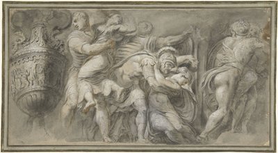 Sabine Virgin Robbery av Polidoro da Caravaggio