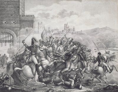 Josef Sulkowskis død, 1799 av Polish School