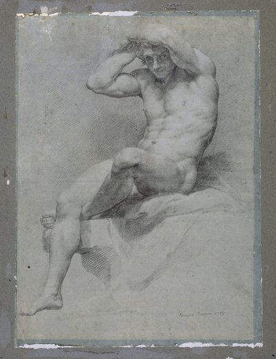 Akademisk naken av Pompeo Girolamo Batoni