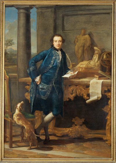 Charles John Crowle, kunstelsker ... av Pompeo Girolamo Batoni