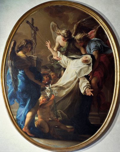Ekstase til St. Katarina av Siena av Pompeo Girolamo Batoni