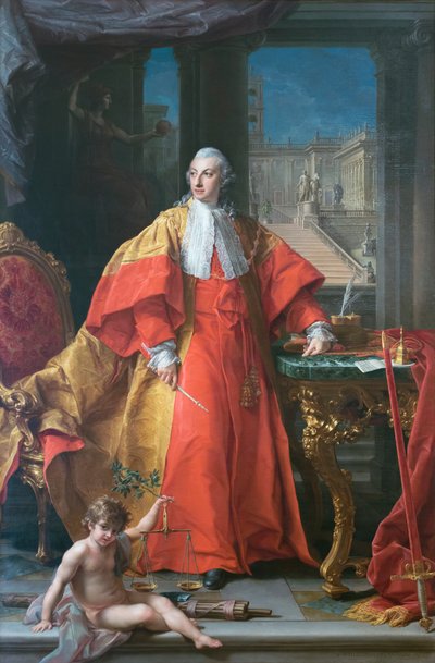 Portrett av Abbondio Rezzonico av Pompeo Girolamo Batoni