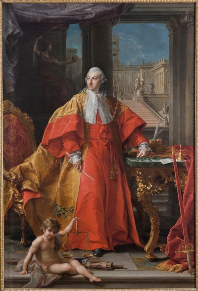 Portrett av Abbondio Rezzonico, 1766. av Pompeo Girolamo Batoni