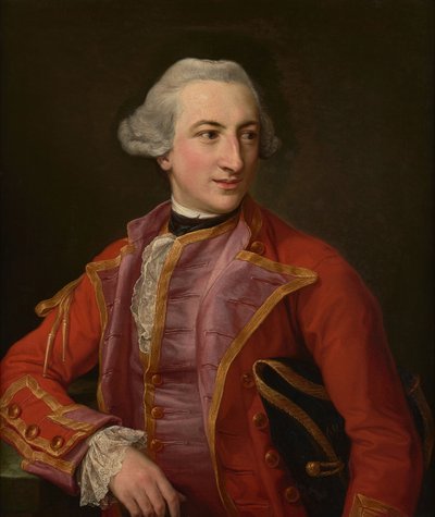Portrett av Hugh, Lord Warkworth, senere 2. hertug av Northumberland, ca. 1765 (olje på lerret) av Pompeo Girolamo Batoni