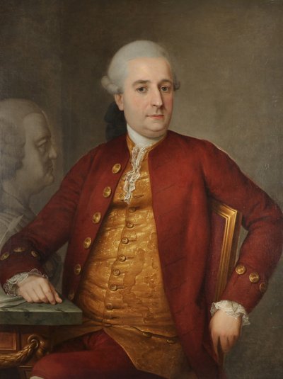 Portrett av Johann Christian Bach 1735-1782. av Pompeo Girolamo Batoni