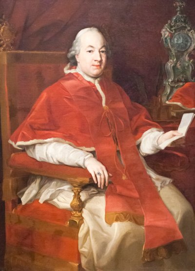 Portrett av Pius VI av Pompeo Girolamo Batoni