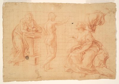 Studier for av Pompeo Girolamo Batoni