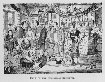 Cult of the Christmas Re-union (litho) av Pont