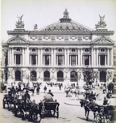 Operahuset, Paris, 14. mai 1893 av Portuguese Photographer