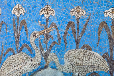 Fugledesign (mosaikk) av Portuguese School