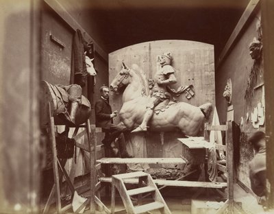 [Emmanuel Frémiet], 1880-90-tallet. av Possibly by Edmond Bénard