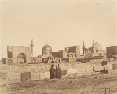 [Et generelt syn på MESHED fra taket på en hamam.], 1840-60-tallet. av Possibly by Luigi Pesce.
