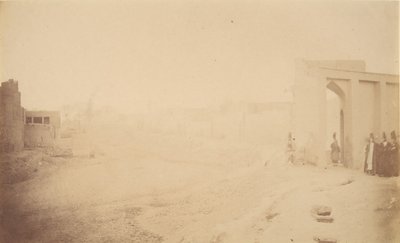 [Utsikt over TABRIZ], 1840-60-tallet. av Possibly by Luigi Pesce.