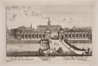 Christiansborg slott av Poul Isac Grønvold