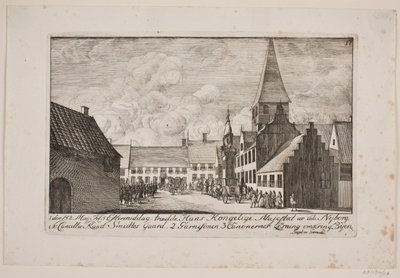 Frederik V i Nyborg av Poul Isac Grønvold