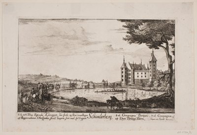Frederik Vs ankomst til Skanderborg slott av Poul Isac Grønvold