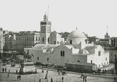 Djamaa al-Djedid, Alger, Algerie, 1895. av Poulton and Co