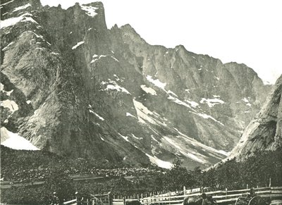 Trolltindanefjellene, Horgheim, Norge, 1895. av Poulton and Co