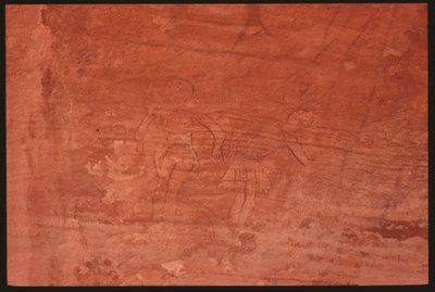 Menneskefigurer (fjellmaleri) av Prehistoric