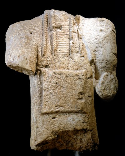 Byste av en Nuraghe Archer, fra Monte Prama (Cabras) av Prehistoric Prehistoric