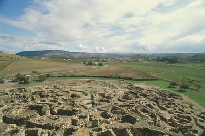 Italia, Sardinia-regionen, Barumini, Medio Campidano-provinsen, arkeologiske stedet 