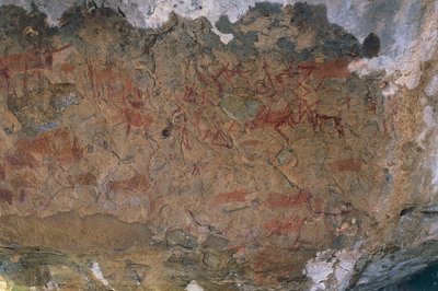Ville dyr (hulemaleri) av Prehistoric Prehistoric