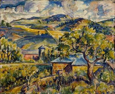 Maine Landscape, ca. 1917-21 av William Preston Dickinson