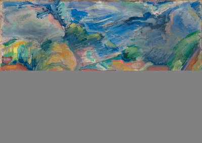 Uten tittel Landskap, ca. 1918. av Preston Dickinson