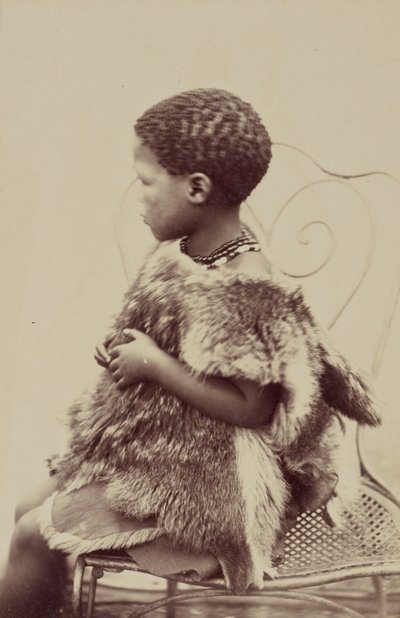 Betty, en ni år gammel Hotentott-jente av Prince Roland Napoleon Bonaparte