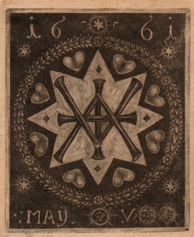Frimurersymbol av Prince Rupert