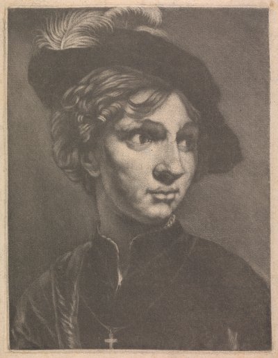 Portrett av en ung mann av Prince Rupert