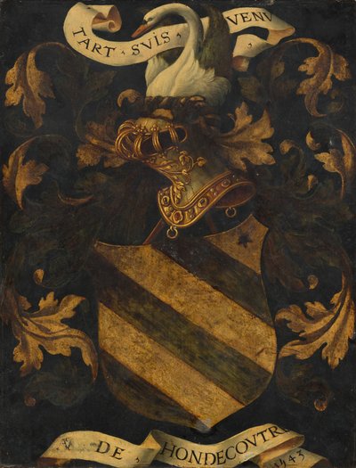 Kremet våpenskjold [revers] av Probably Antwerp 16th Century