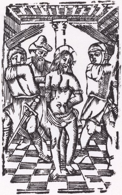 Flageleringen av Probably French 16th Century