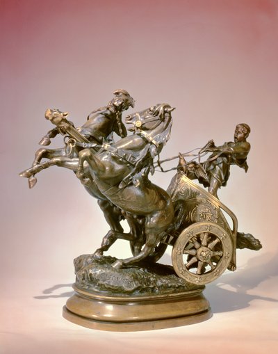 Vognfører (bronse) av Prosper Lecourtier