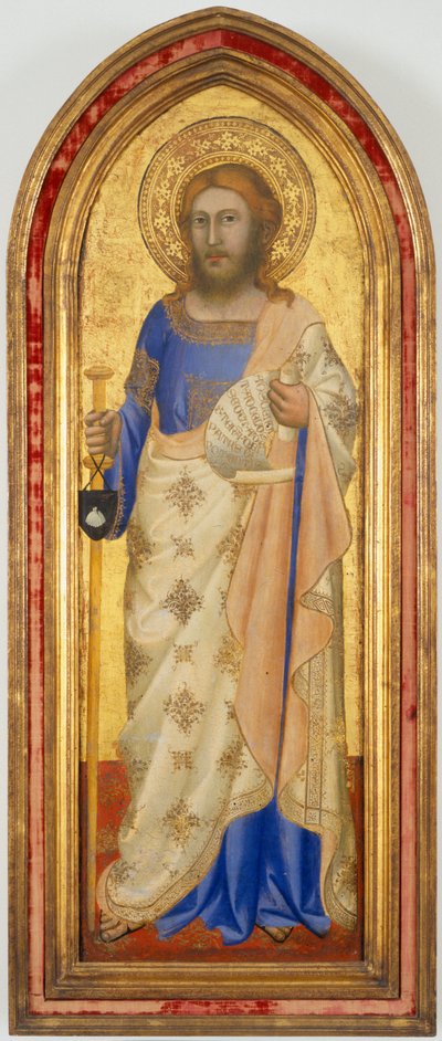 Saint James Major, sent på 1340-tallet (eggtempera på tre) av Puccio di Simone