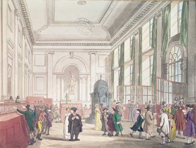 Bank of England, Great Hall, fra Ackermanns 