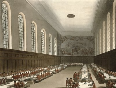 Military Hospital, Chelsea, fra Ackermanns "Microcosm of London" av Pugin and Rowlandson