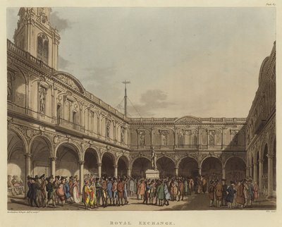 Kongelig utveksling av Pugin and Rowlandson